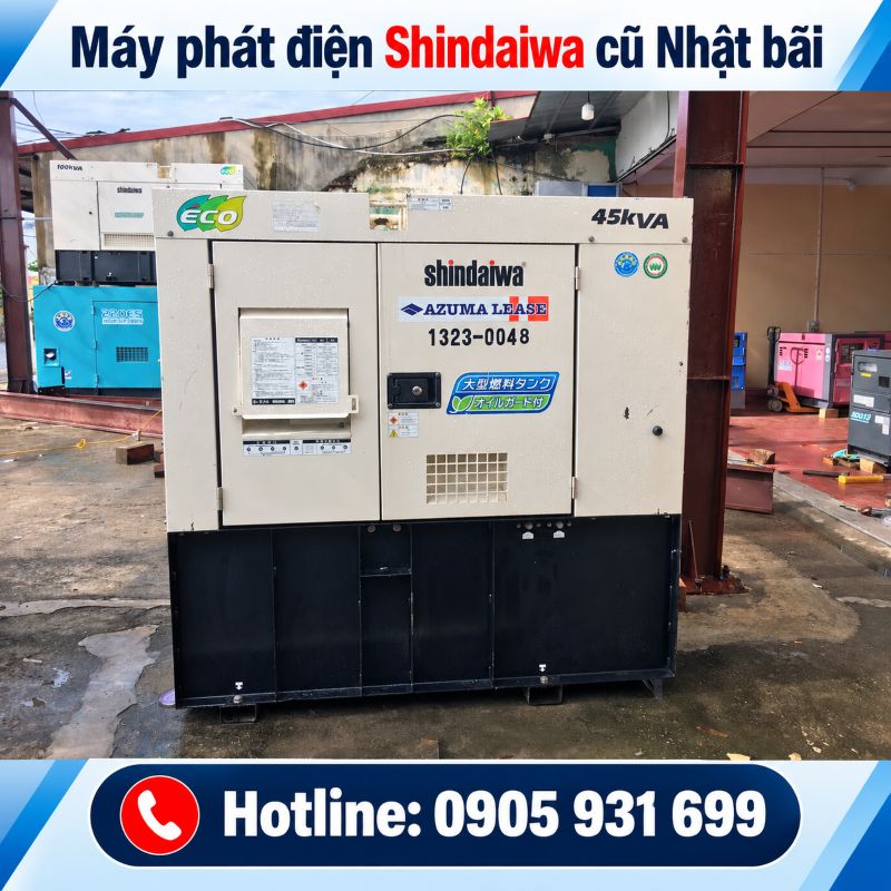Máy phát điện Shindaiwa Nhật bãi cũ - Giá tốt tại TPHCM