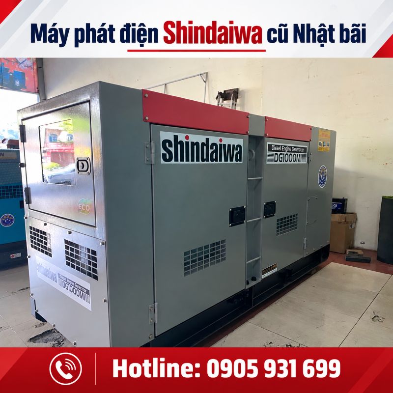 Máy phát điện Shindaiwa Nhật bãi cũ - Giá tốt tại TPHCM