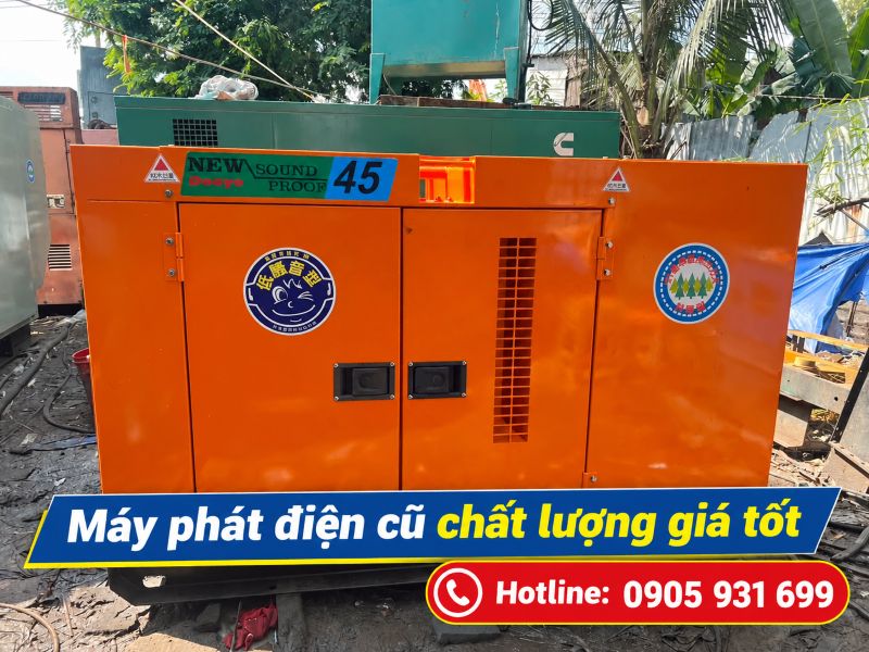 Máy phát điện công nghiệp cũ tại TPHCM