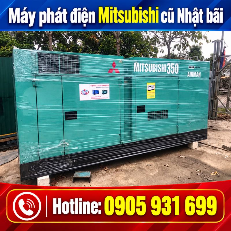 Máy phát điện Mitsubishi Nhật bãi cũ – Giá tốt tại TPHCM